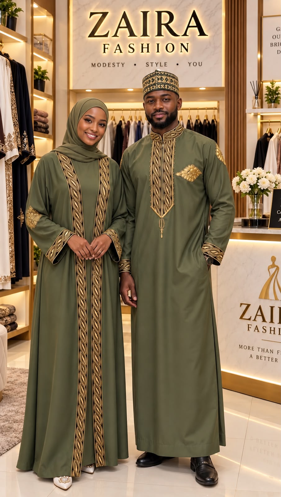 Complet Zaira Fashion Homme & Femme